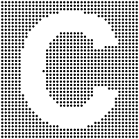 Dotted Capital C Inverted