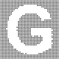 Dotted Capital G Inverted