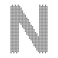 Dotted Capital N