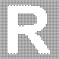Dotted Capital R Inverted