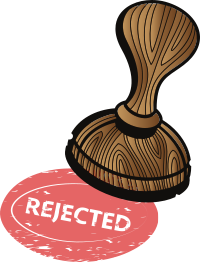 Rejected - Stamp