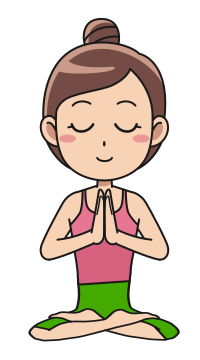 Meditating Woman - Full Body Remix
