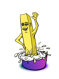A Belgian "french fry"