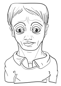 line portrait