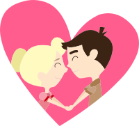 Sweethearts In A Heart By Linnaea Mallette