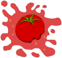 Thrown Tomato
