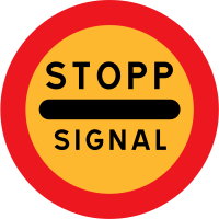 stopp signal sign