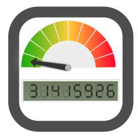solar power meter icon