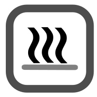 solar heating icon