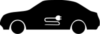 electric car symbol