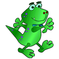 Green Dinosaur Cartoon