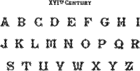 16th Century English Alphabet