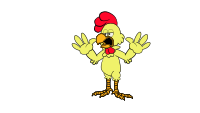cartoon chicken