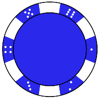poker chip 5