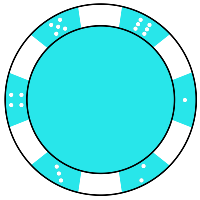 poker chip 7