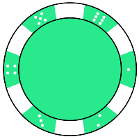 poker chip 8