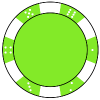 poker chip 10