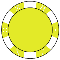 poker chip 11
