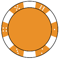 poker chip 12