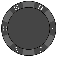 poker chip 14