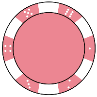 poker chip 15