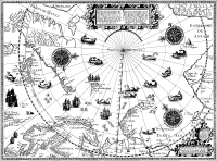 Map Of The Arctic (1598) By Willem Barendsz