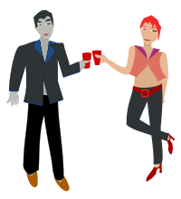 Two Cheers at a Party