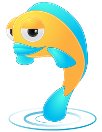 Cartoon Fish - Isolated