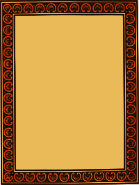 Simple Yellow and Red Frame