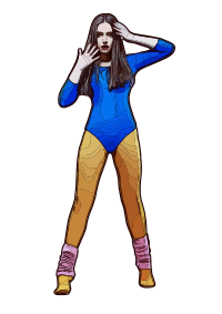 Aerobics Lady