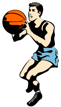 Basketball Player - Colour Remix