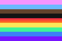 Gay pride 9 colors