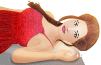 Glamorous Woman Wakes Up