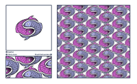 Fishes pattern RELIEF REMIX
