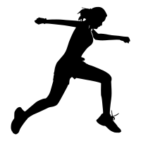 Lady Jumping