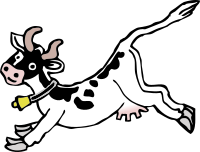 Jumping Cow - Colour Remix