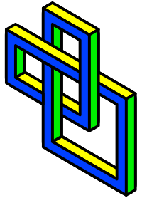 Impossible trefoil knot