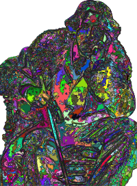 Oscar Wilde Portrait 2 Mark II Psychedelic 2