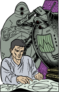 Man and Robot Helpers