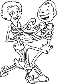 Vintage Skeleton Couple Remix