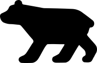 Meramac Bear Silhouette