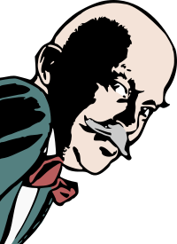 Moustache man