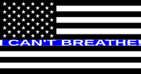 I Can't Breathe Flag