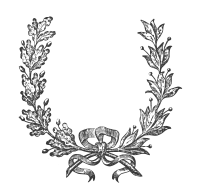 Antique french wreath