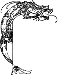 Dragon border