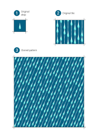 Drop pattern