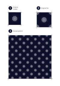 Rosace pattern