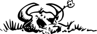 Cartoon skull