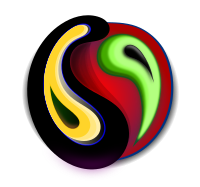 Abstract Yin Yang