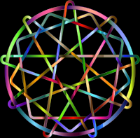 Interleaved Mandala By HenryM Chromatic